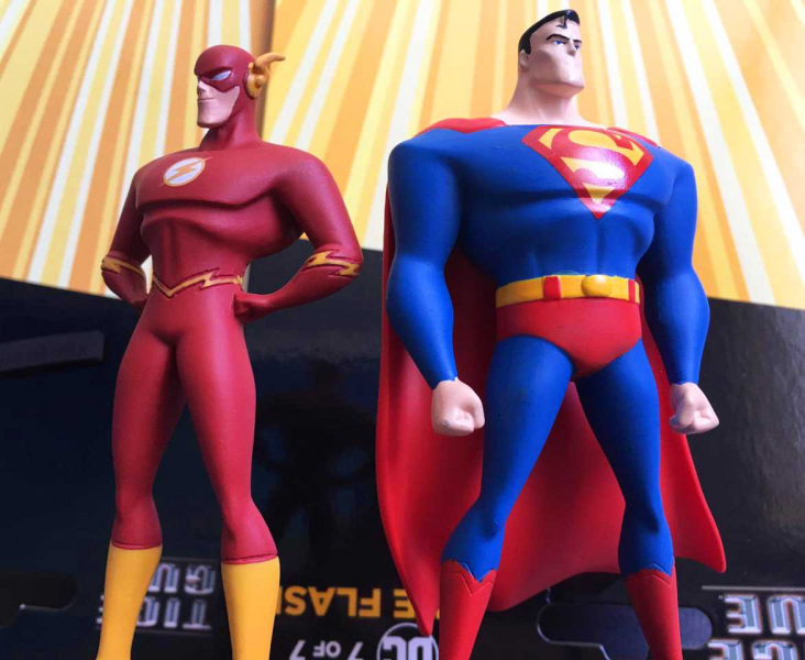 Обзор фигурок Супермена и Флэша из мультcериала «Лига Справедливости» от Eaglemoss