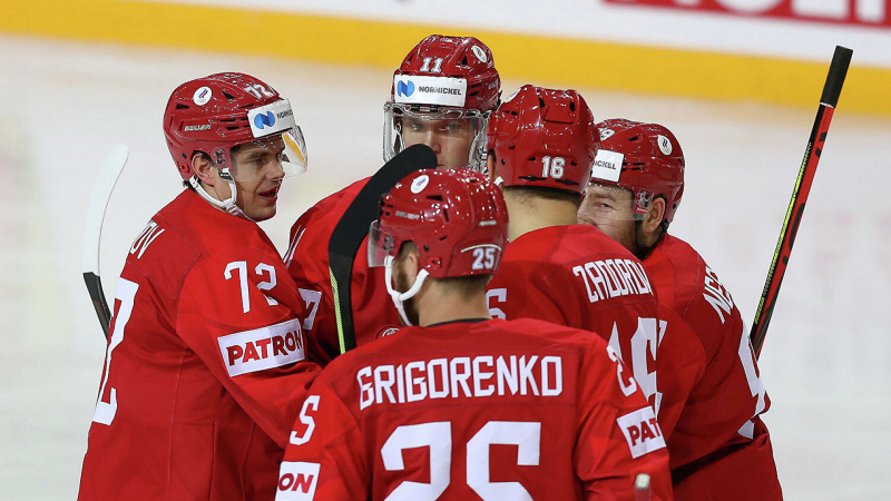 Сборная России по хоккею одержала третью победу на Кубке Первого канала, обыграв чехов
