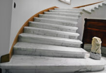 Лестницы из натурального камня: величие и долговечность