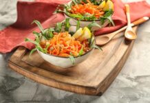 Морковно-чесночный салат