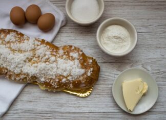 Рецепт московской булочки с сахаром