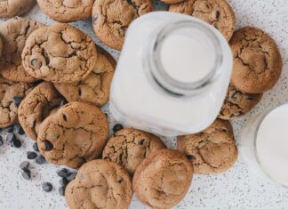 Вкусное печенье на кефире