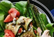 Салаты с курицей и солеными огурцами