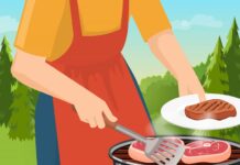 Жарка свинины на сковороде