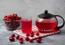 Морс из замороженной брусники: простой рецепт