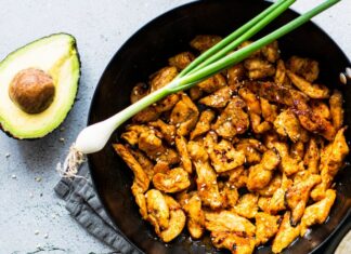 Куриное филе в соусе терияки