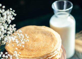 Ажурные блинчики на кефире и кипятке