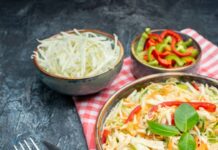 Простой и вкусный салат из фунчозы