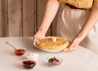 Рецепт блинов на молоке с содой