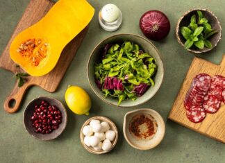 Ингредиенты для приготовления окрошки