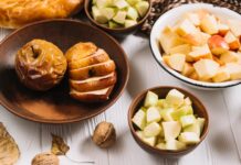 Время запекания яблок в духовке