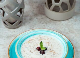 Кабачковая каша с рисом на молоке