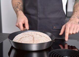 Печем пышки на сковороде