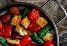 Запеченный перец в духовке