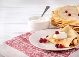 Тонкие Блинчики на Кипятке и Молоке