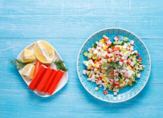 Рецепт классического салата из кальмаров