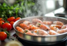 Варка замороженных креветок в кастрюле: рецепт