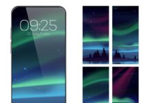 Скриншот экрана Samsung A50