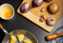 Картофельное тесто для пирожков на сковороде