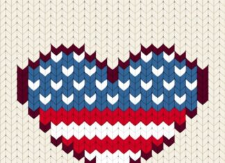 Шарф на спицах: рисунок для начинающих