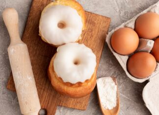 Пончики на молоке на сковороде