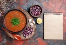 Мексиканский суп с фасолью: рецепт