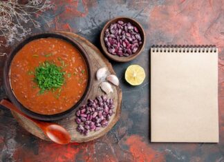 Мексиканский суп с фасолью: рецепт