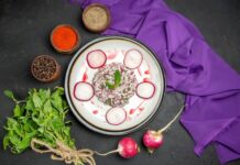 Салат из свеклы и чеснока