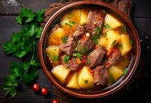 Говяжий суп с картошкой: рецепт из тушенки