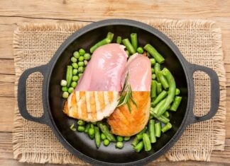 Филе индейки в духовке в фольге