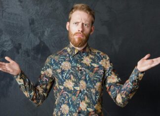 Вид мужского взгляда: прилагательные